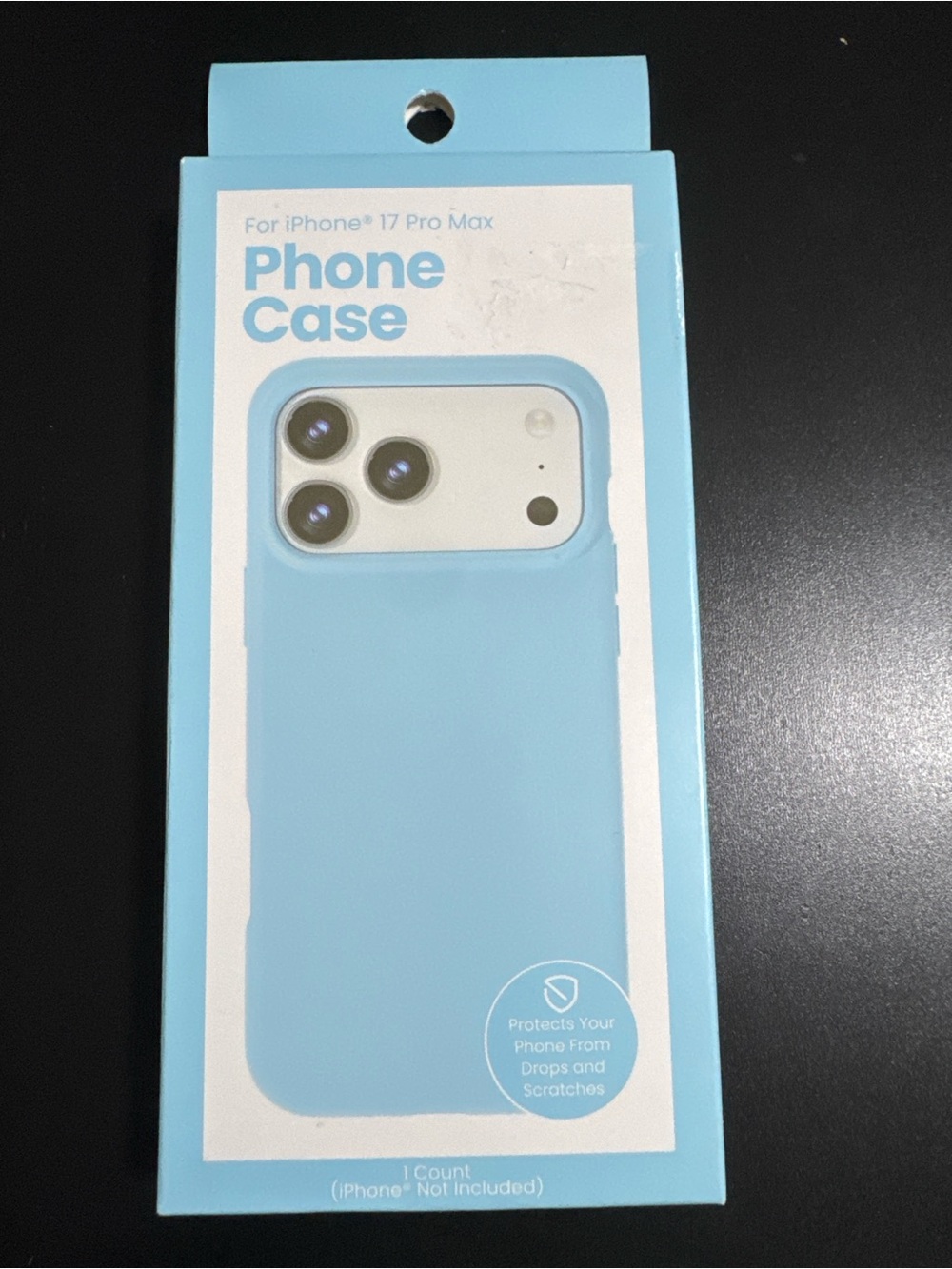 Phone Case for iPhone 17 Pro Max - Light Blue